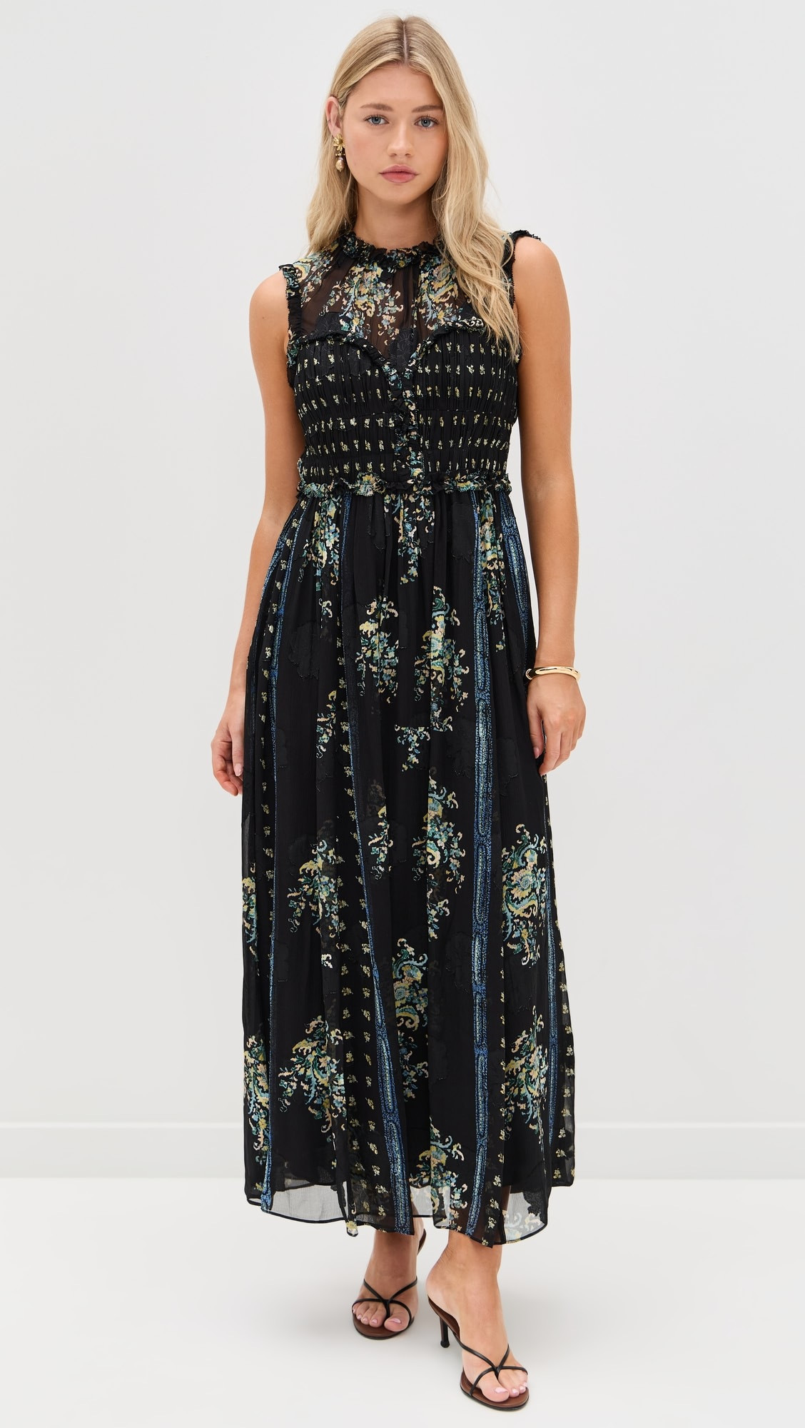 Kasia Sleeveless Midi Dress | Shopbop