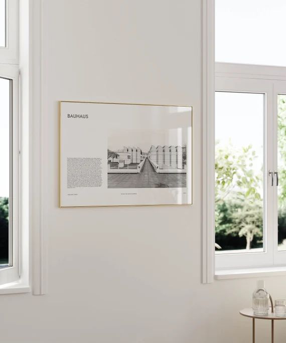 Bauhaus Print Digital Download Printable Photography Poster - Etsy | Etsy (US)