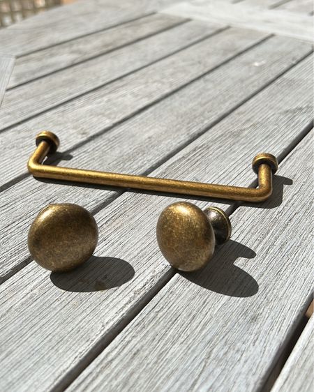 Outdoor kitchen antique brass gold Amazon hardware 

#LTKfindsunder50 #LTKstyletip #LTKfindsunder100