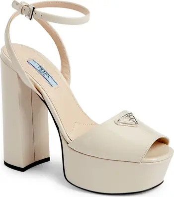 Patent Platform Sandal (Women) | Nordstrom