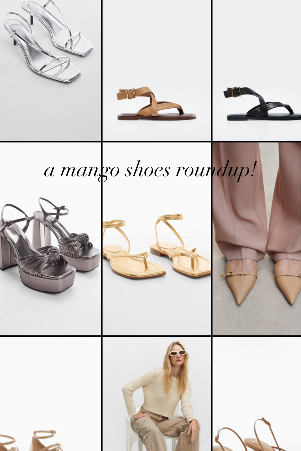 Mango shoes for spring!
