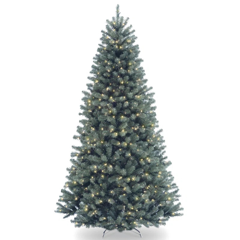 North Valley Lighted Artificial Spruce Christmas Tree | Wayfair North America