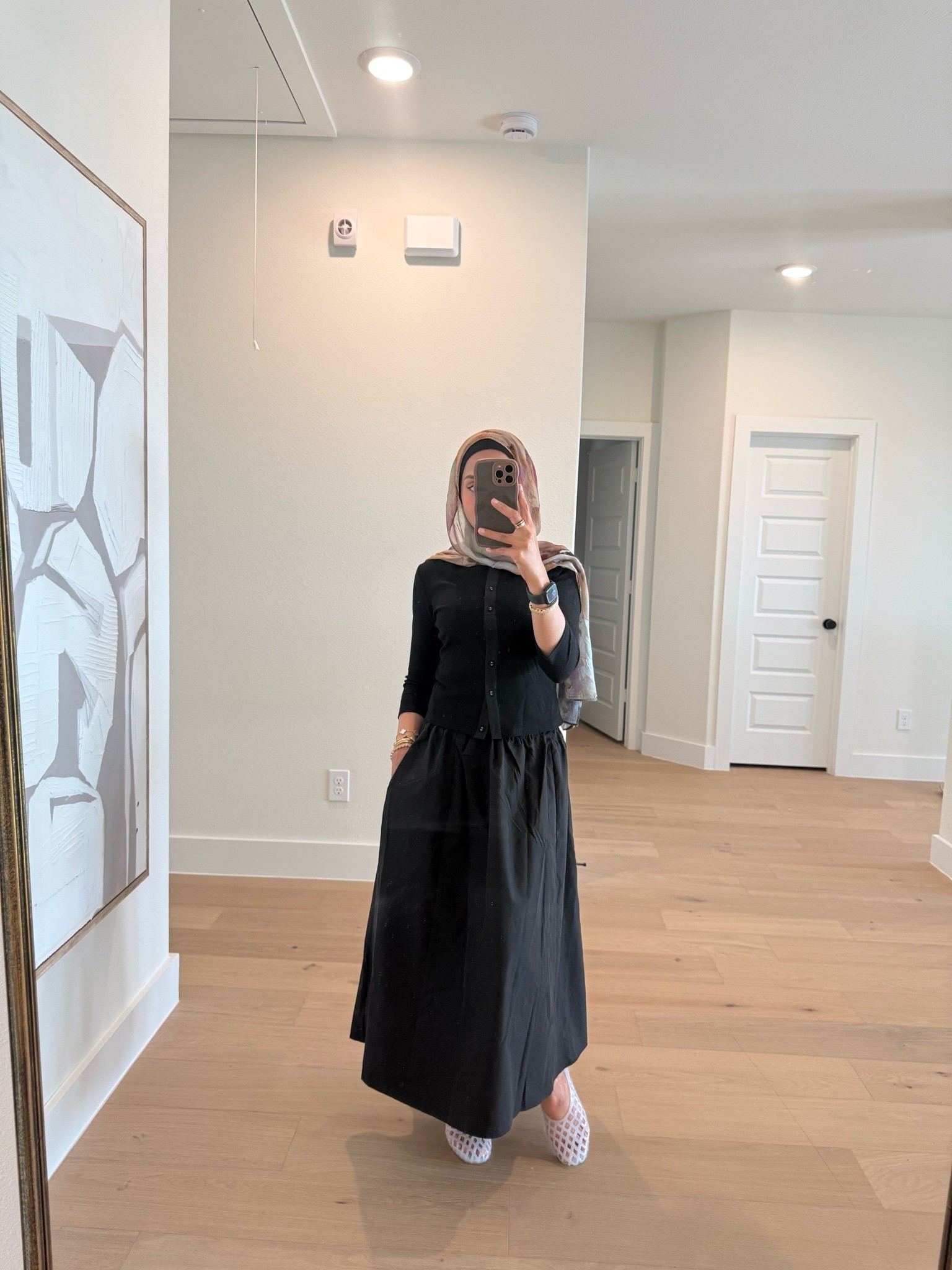I’m wearing a size small. True to size but I’m a short girlie and the skirt barely hit my ankle. So if you’re a tall modest girlie might not be a good option!

#LTKgrwm #LTKdayinmylife #LTKootd