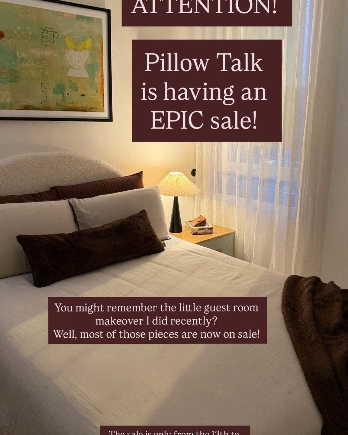 My wish list and top picks from the epic Pillow Talk sale, on now!

#LTKaustralia #LTKautumn #LTKhome