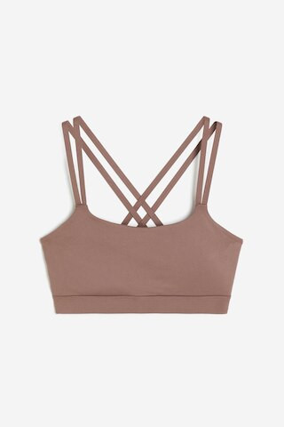 H & M - SoftMove Sport-BH Light Support - Beige - Sportswear | H&M (DE, AT, CH, NL, FI)