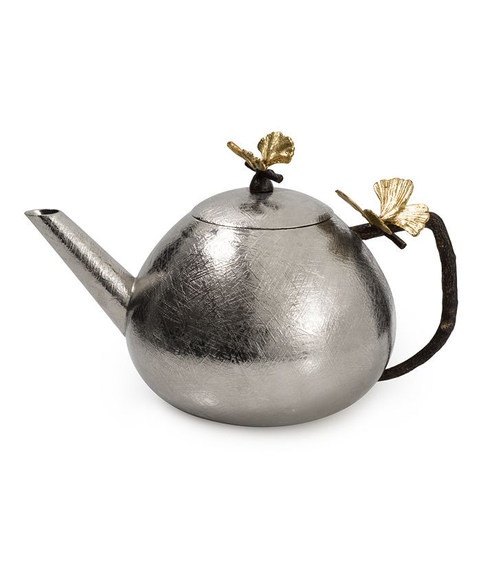 Butterfly Ginkgo Round Teapot | Macys (US)