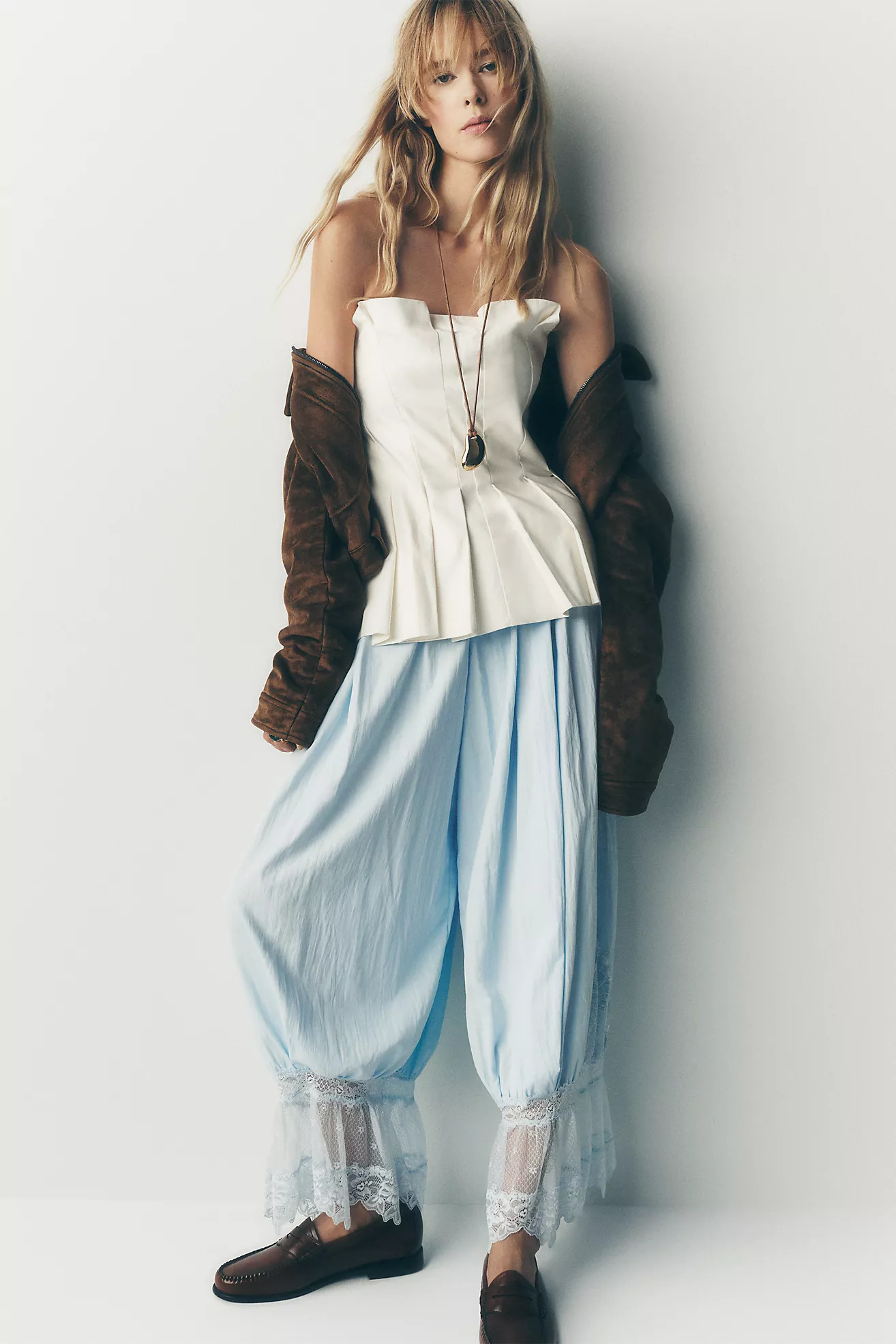 Mare Mare Petticoat Lace Pants | Anthropologie (US)