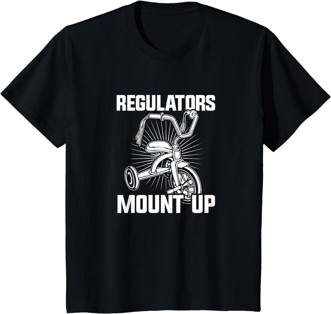 Kids Regulators Mount UP Funny Hip Hop Graphic Tshirt | Amazon (US)