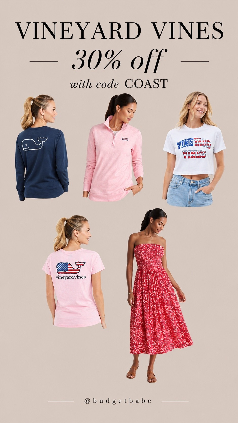 Living in Connecticut I see quite a lot of cool girls wearing their Vineyard Vines! 🐳 If you’ve been wanting something from this brand, they’re having a great sale right now - use code COAST for 30% off.

#LTKSaleAlert