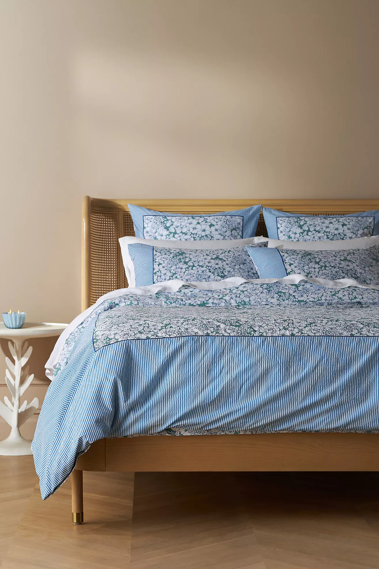 Nalini Organic Percale Duvet | Anthropologie (US)
