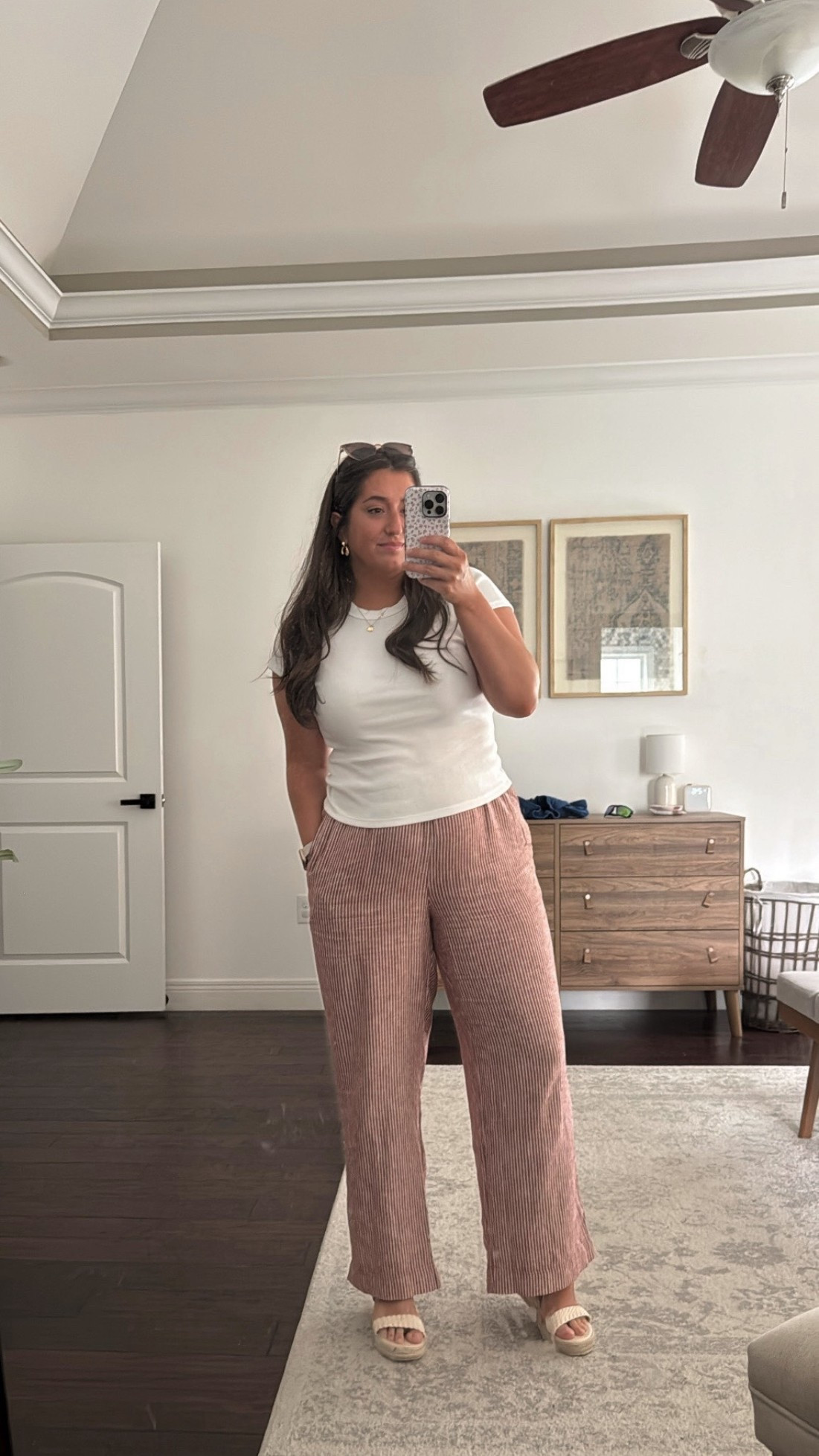 Old Navy pants for the win. Wearing a large  

#LTKPlusSize #LTKSummerEdit #LTKSaleAlert