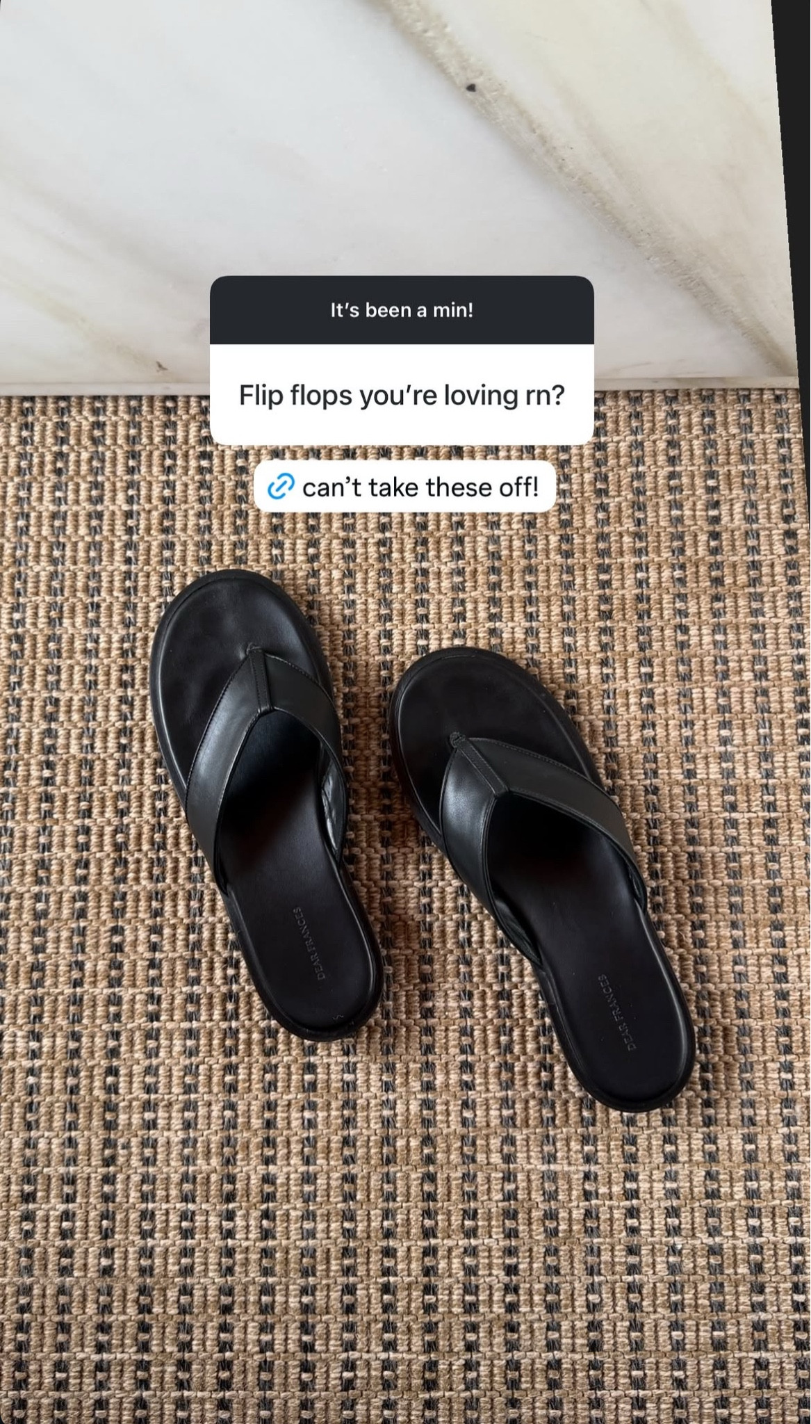The black flip flops I’ll be wearing all summer!

#LTKootd #LTKSeasonal #LTKgrwm