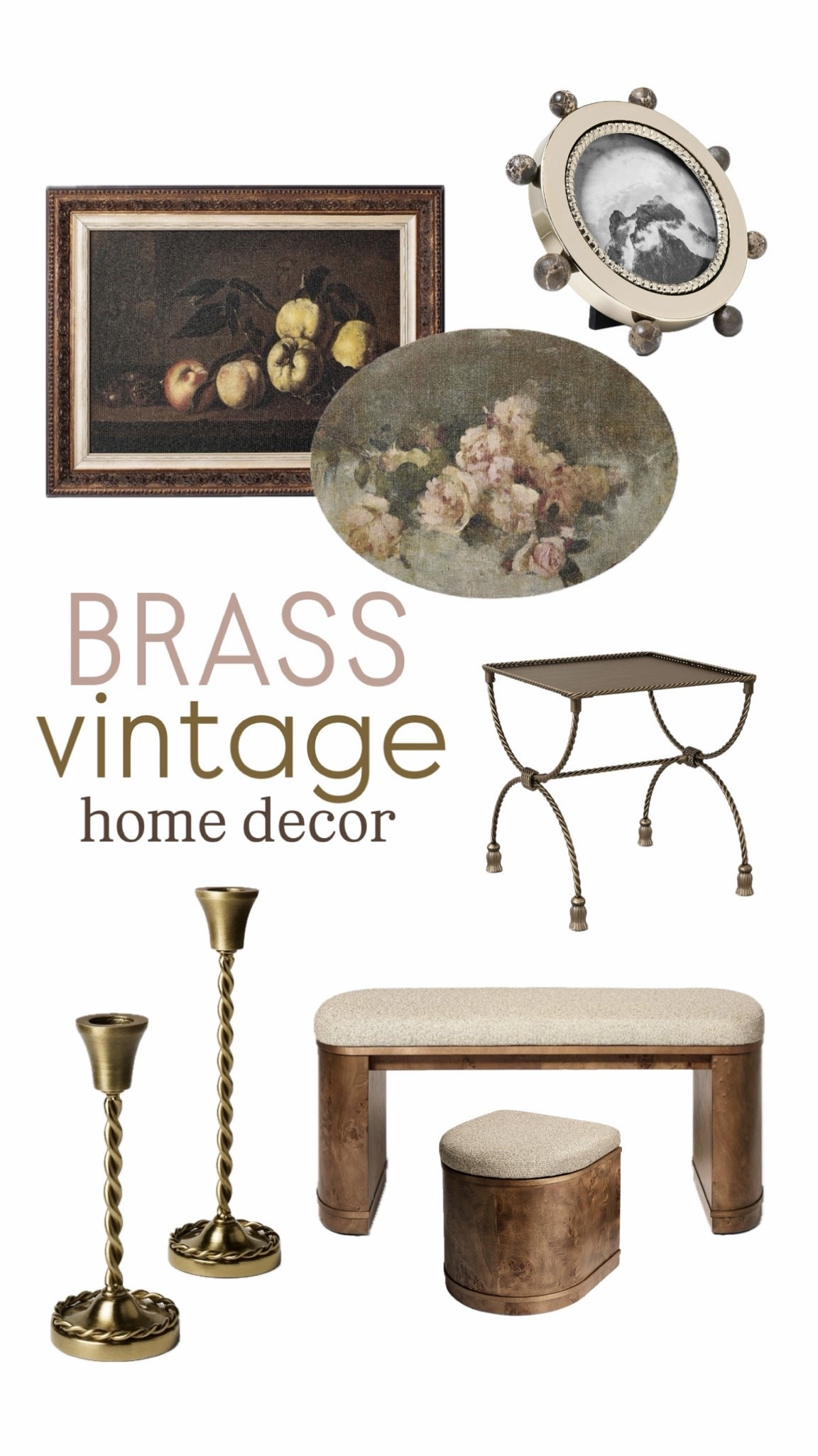 Brass and vintage fall home decor

#LTKSeasonal #LTKHome #LTKBeauty