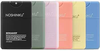 Noshinku Refillable Natural Hand Sanitizer Pocket Sprayer Discovery (6-Pack) | Amazon (US)
