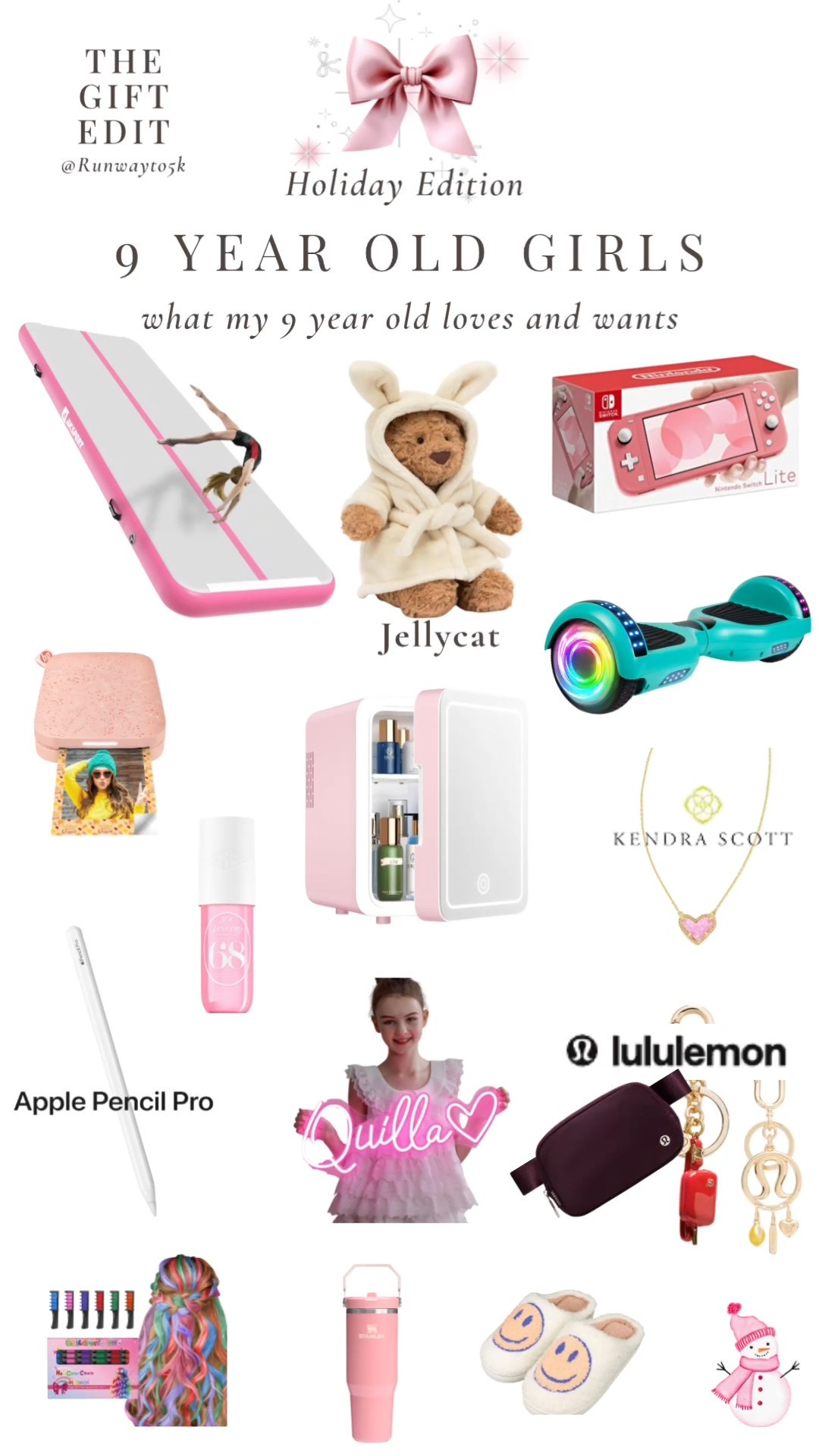 Gift guides for 9 year old girls hand picked by my 9 year old daughter herself 🤍🤍

#LTKGiftGuide #LTKHoliday #LTKKids