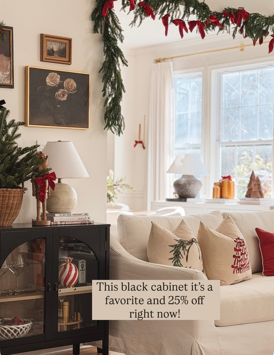 Target black cabinet on sale, Christmas pillows on sale 