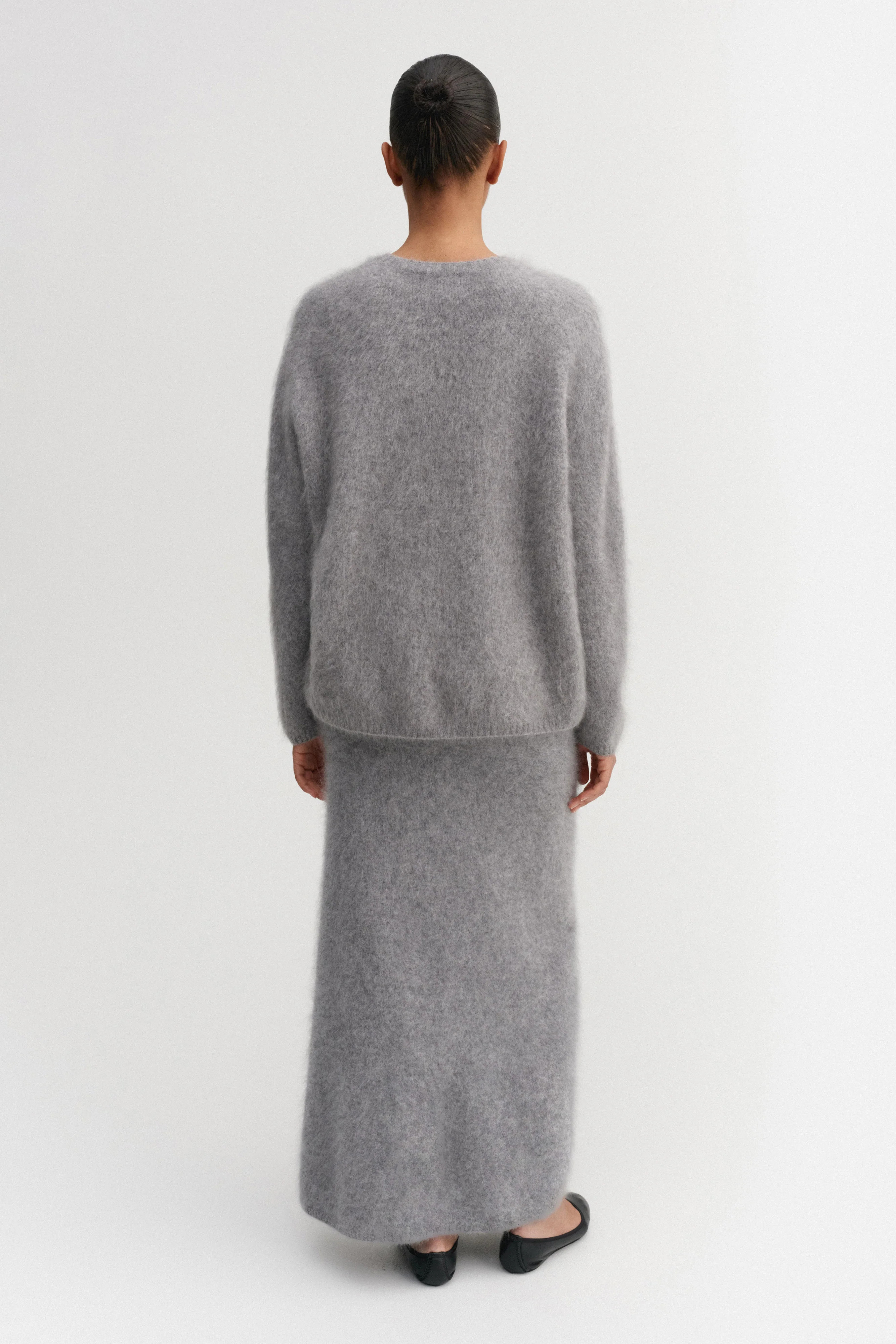 Floy Cashmere Sweater, grey | Almada Label
