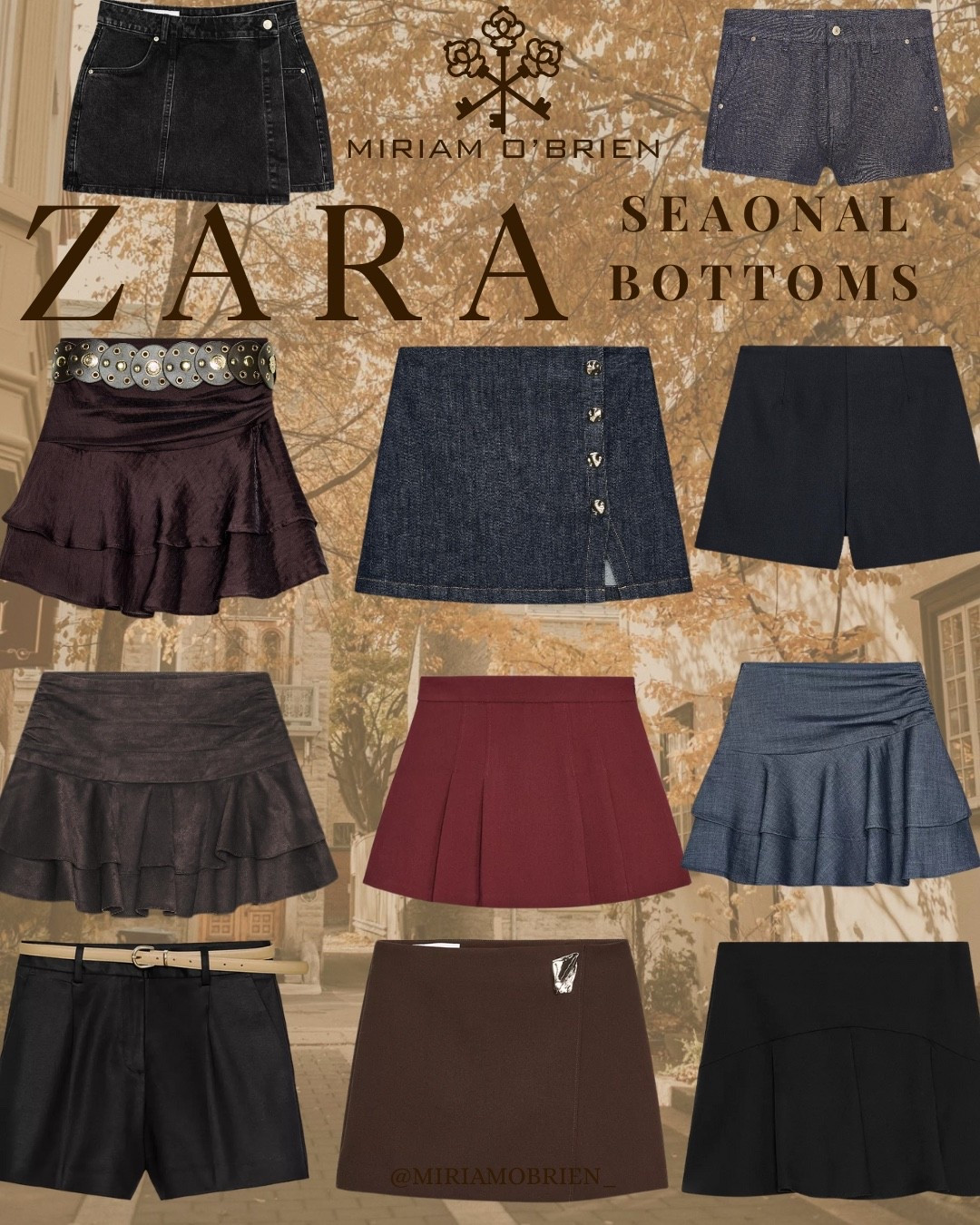 Seasonal Bottoms at Zara!

Follow me at @miriamobrien_ on IG and TikTok! 

#ZaraBottoms #ZaraFallFashion #ZaraSeasonalBottoms #ZaraArrivals 

#LTKBeauty #LTKStyleTip #LTKSeasonal