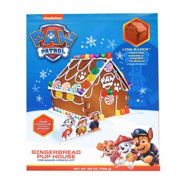 Paw Patrol Gingerbread Pup House Kit - Walmart.com | Walmart (US)