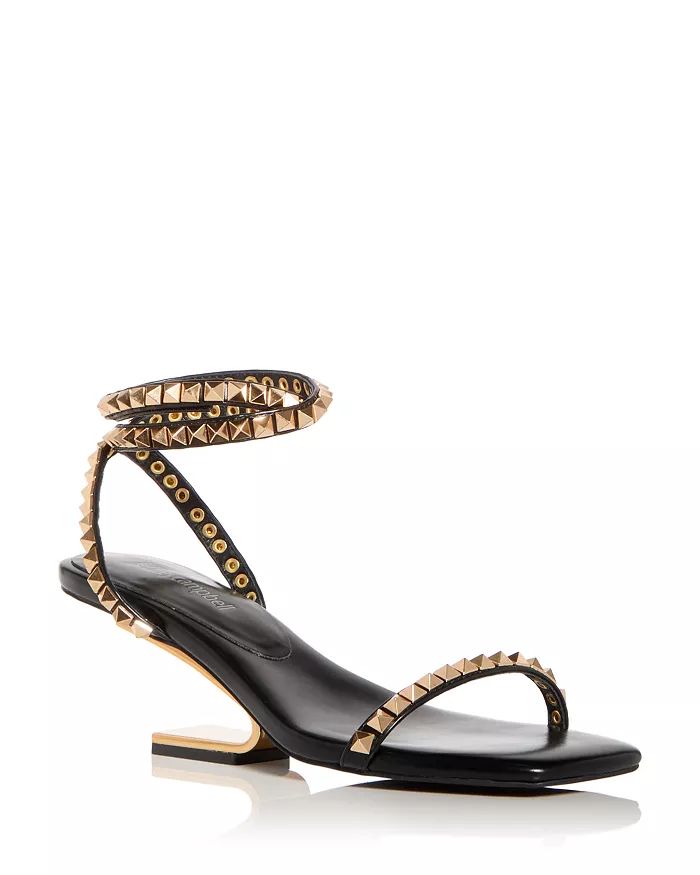 Women's Luxor Stud Embellished Geometric Heel Sandals | Bloomingdale's (US)