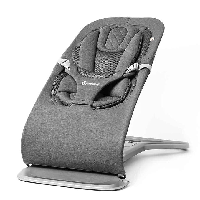 Ergobaby Evolve 3-in-1 Bouncer, Adjustable Multi Position Baby Bouncer Seat, Fits Newborn to Todd... | Amazon (US)