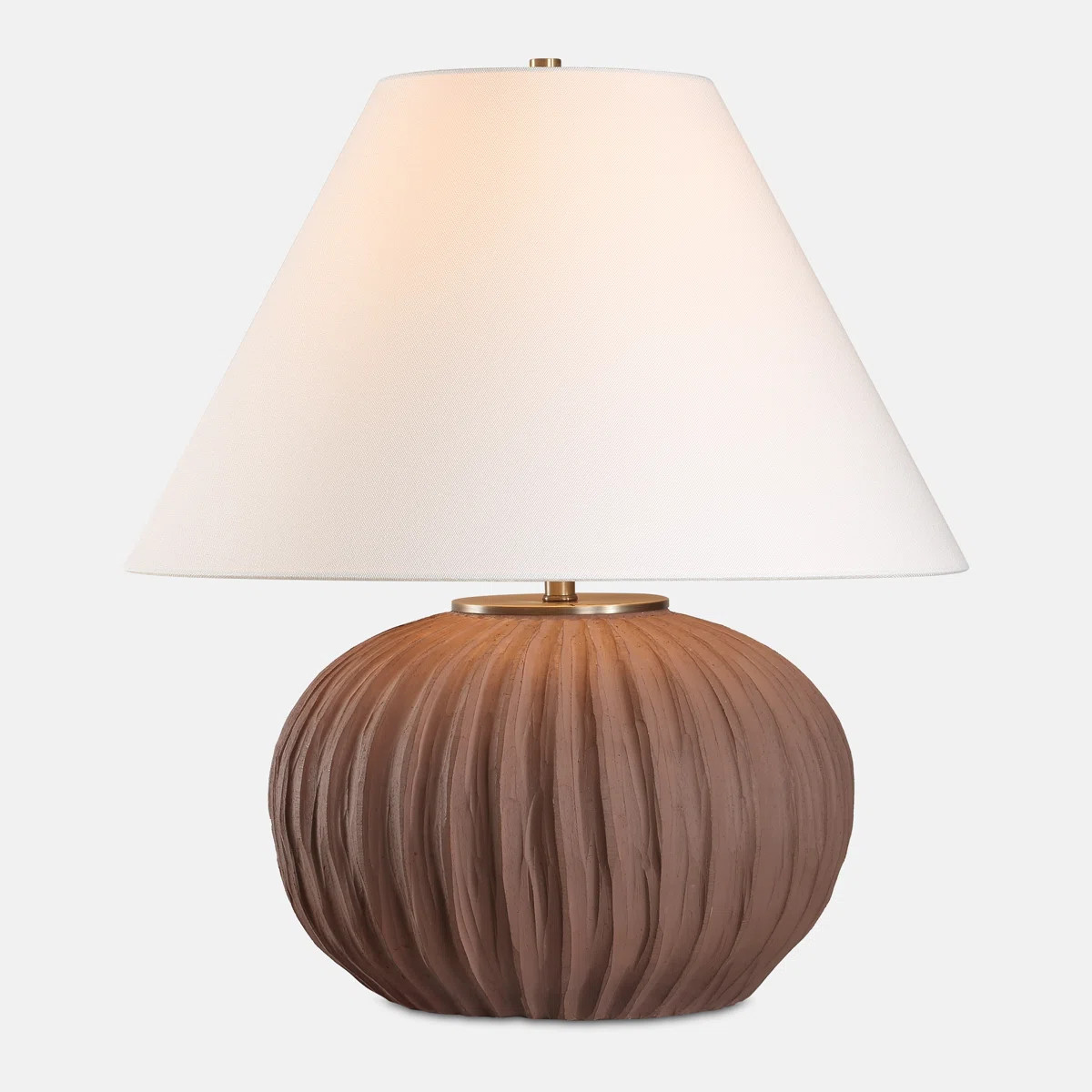 Charleta Terracotta Table Lamp | Wayfair North America