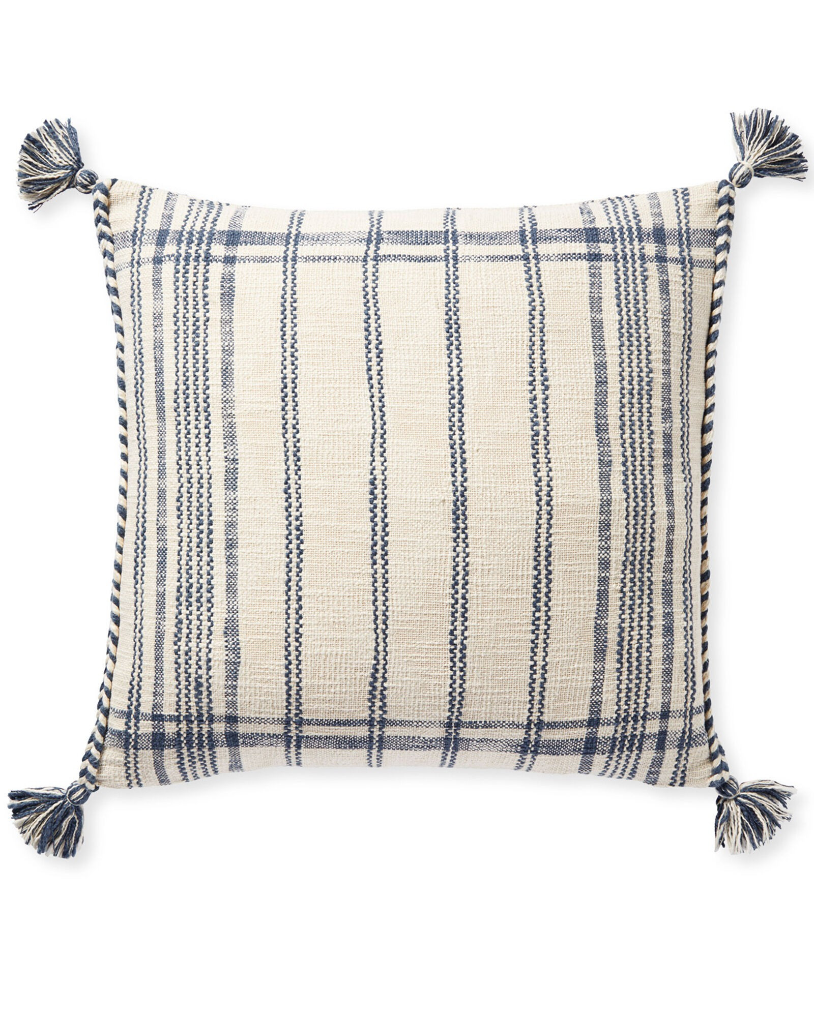 Ridge Stripe Pillow Cover | Serena and Lily