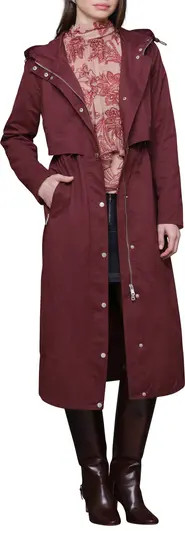 Hooded Maxi Rain Anorak | Nordstrom