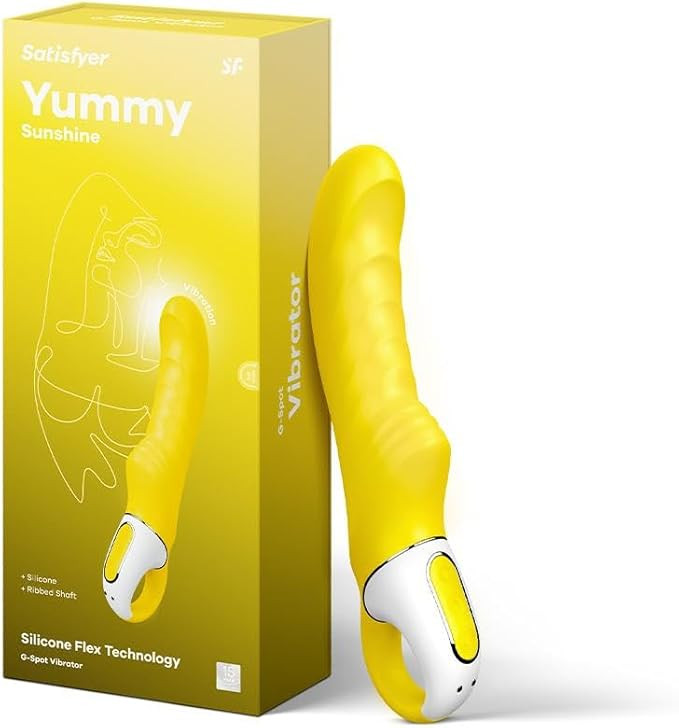 Satisfyer Yummy Sunshine Vibrator Sex Toy | Adult Toys for Women | Best G-Spot Clitoral Stimulati... | Amazon (US)