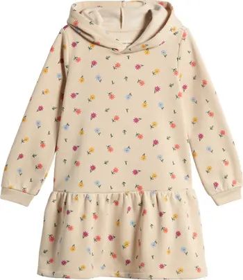 Tucker + Tate Kids' Long Sleeve Hooded Fleece Sweatshirt Dress | Nordstrom | Nordstrom