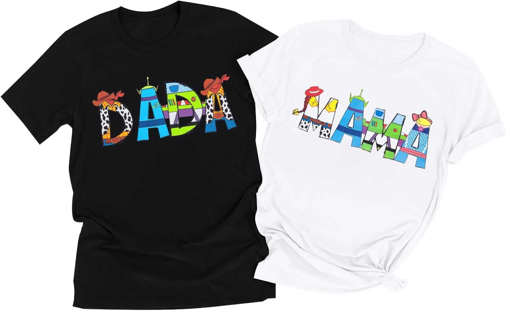 Toy Dad Shirt Toys Mom T-Shirts Funny Mama and Dada Shirts Matching Birthday Top Family Vacation ... | Amazon (US)