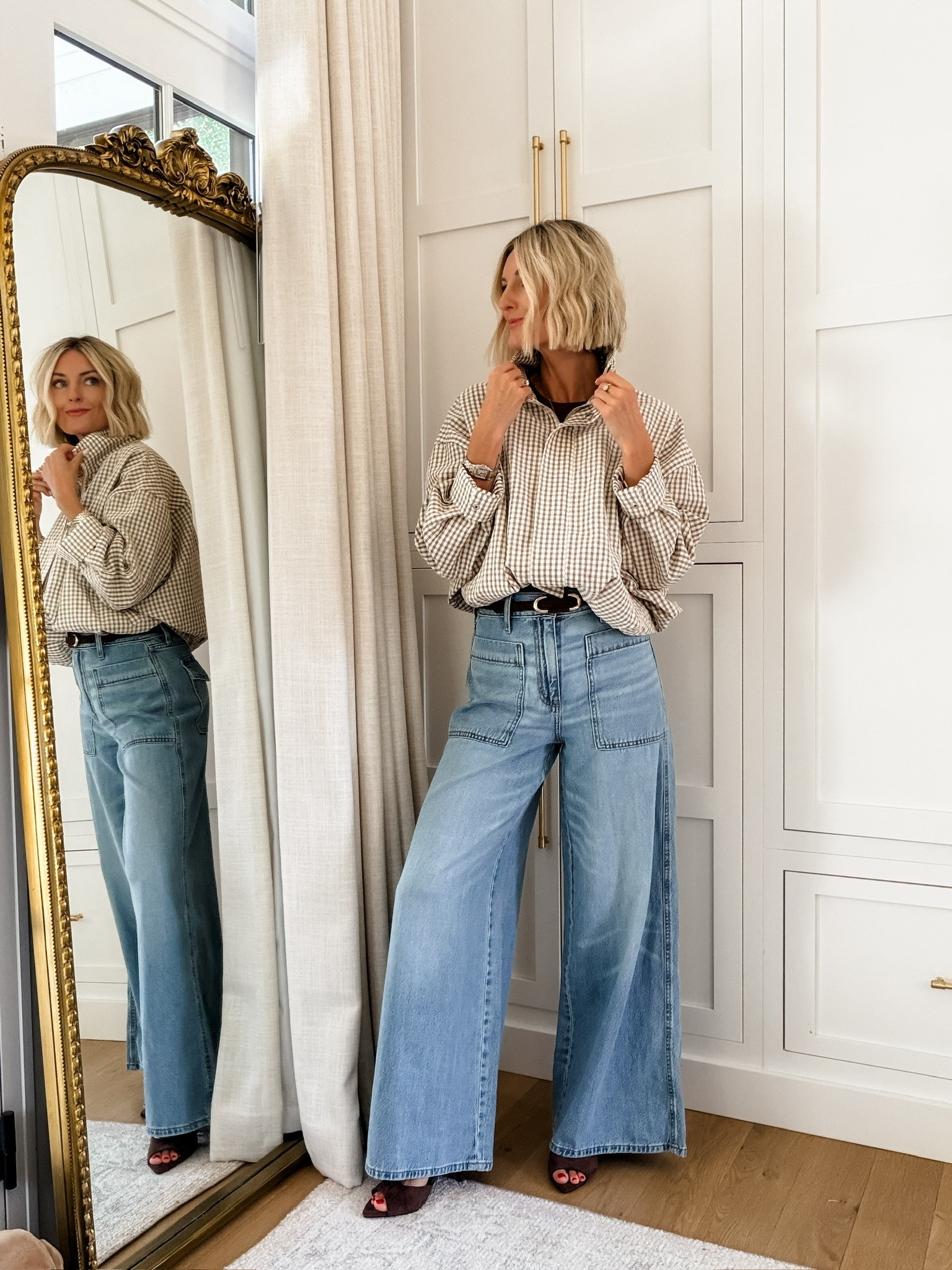 These wide leg jeans literally look & feel designer! I have styled these so many ways already, and they are truly so comfortable! Wearing S/2!

Loverly Grey, fall outfit, wide leg jeans, fall jacket, Amazon, plaid jacket

#LTKSeasonal