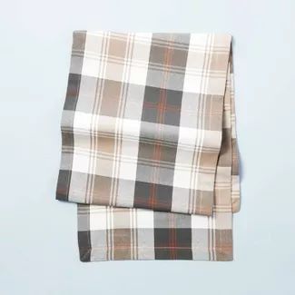 Fall Tartan Plaid Table Runner - Hearth & Hand™ with Magnolia | Target