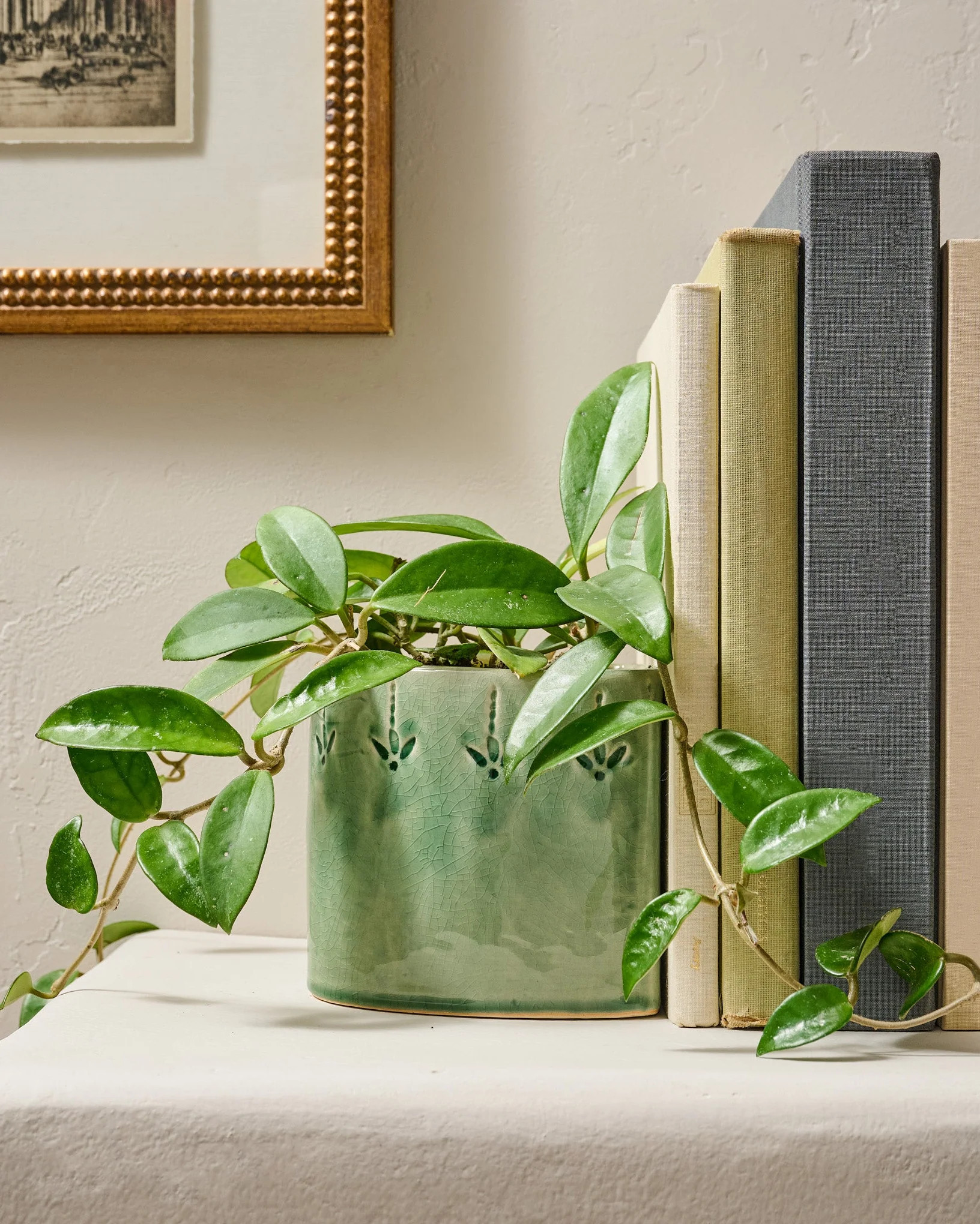 Floral Debossed Bookends | Magnolia