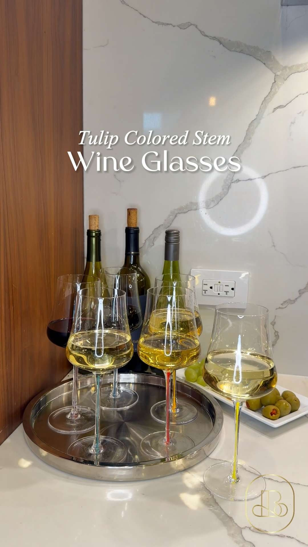 Bring a vibrant, gallery-worthy glow to your next golden hour toast! Saludi Tulip Colored Stem Wine Glasses are an absolute must-have for anyone looking to ditch boring clear glass for a playful, hand-blown aesthetic. 🍷 It's a perfect gift for friends who love hosting dinners or for someone who's about to move into a new place! 🥂 #Saludi #GlasswareGoals #HomeBar #TabletopDesign #CrystalGlassware #BarCartStyling #HostessStyle 

#LTKfoodie #LTKHome