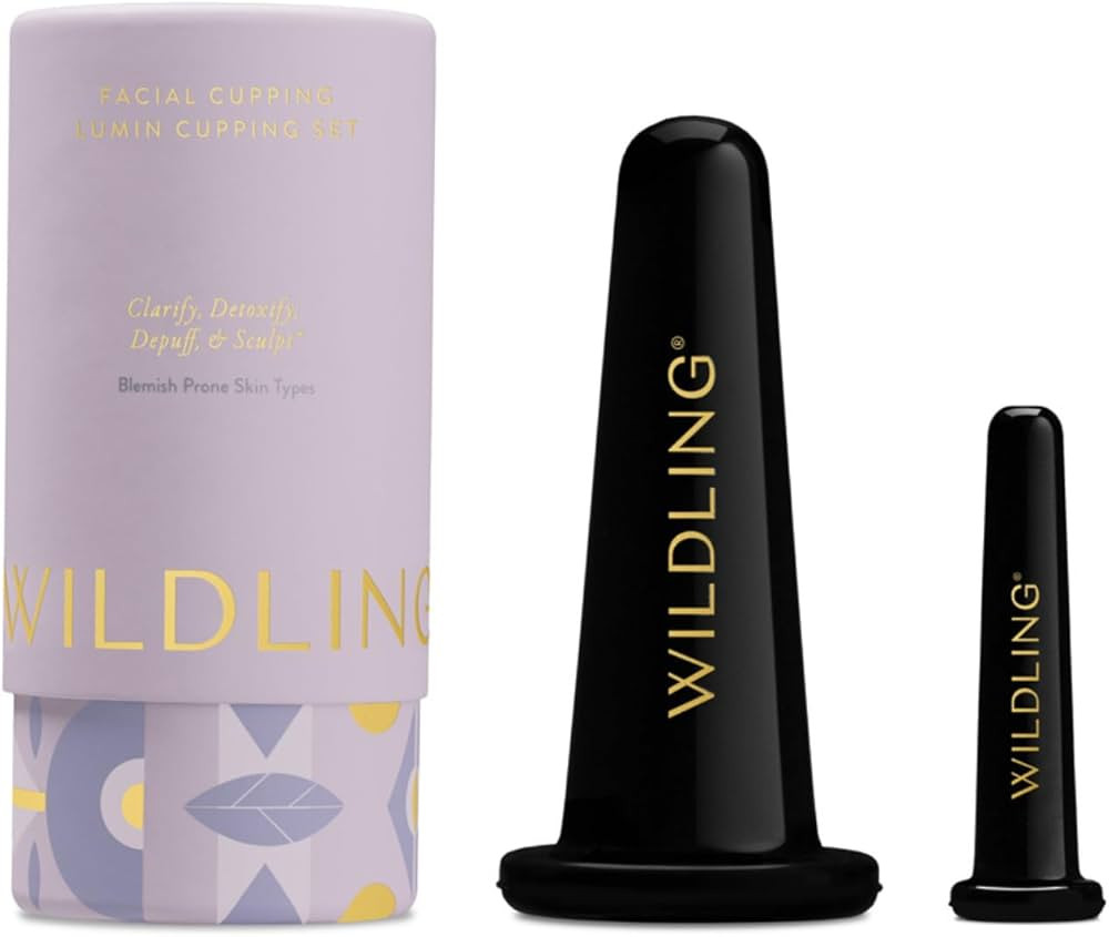 WILDLING Lumin Cupping Set I Facial Cupping Tools to Decrease Puffiness, Increase Collagen Produc... | Amazon (US)