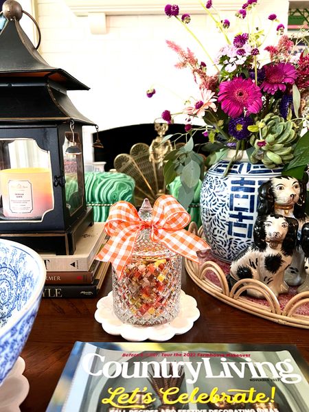 Coffee Table Fall Candy Jar- Peanuts + Candy Corn! 🧡🤍💛

#LTKSeasonal #LTKhome #LTKstyletip