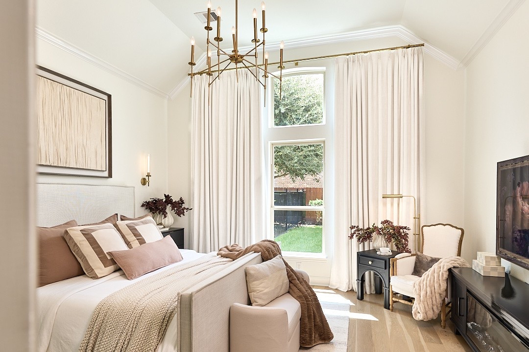 The detail that makes everything feel finished 🤍

Our custom linen drapes from TwoPages completely transformed this space. Soft, tailored, and just enough texture to warm up the room. I went with a full wall of curtains to elongate the ceilings and create that DESIGNER feel even with an unconventional window and ceiling angle. It is one of those upgrades that looks high end but is actually so simple to achieve.

My EXACT order details:
Color: Ivory White 1908-2
Hanging Header Style (Hooks included): Triple Tailor Pleat
Single Panel Width (inch): 80
Single Panel Length (inch): 131
Lining Type: Blackout Thermal, Shading Rate 100%, 250 gsm microfiber 3-pass coated white
Matching Tieback (3x18 Inches): No Need
Body Memory Shaped for Triple Tailor Pleat: No need just as normal


Linked below & use my CODE:

KARINTENTORI, for 22% off sitewide

@TWOPAGES 

#bedroominspo #windowcoverings #customdrapery #homestyling #interiorinspo #luxuryhome #moderninterior #neutraldecor #designhack #homeinspo #curtains #drapes

#LTKHome