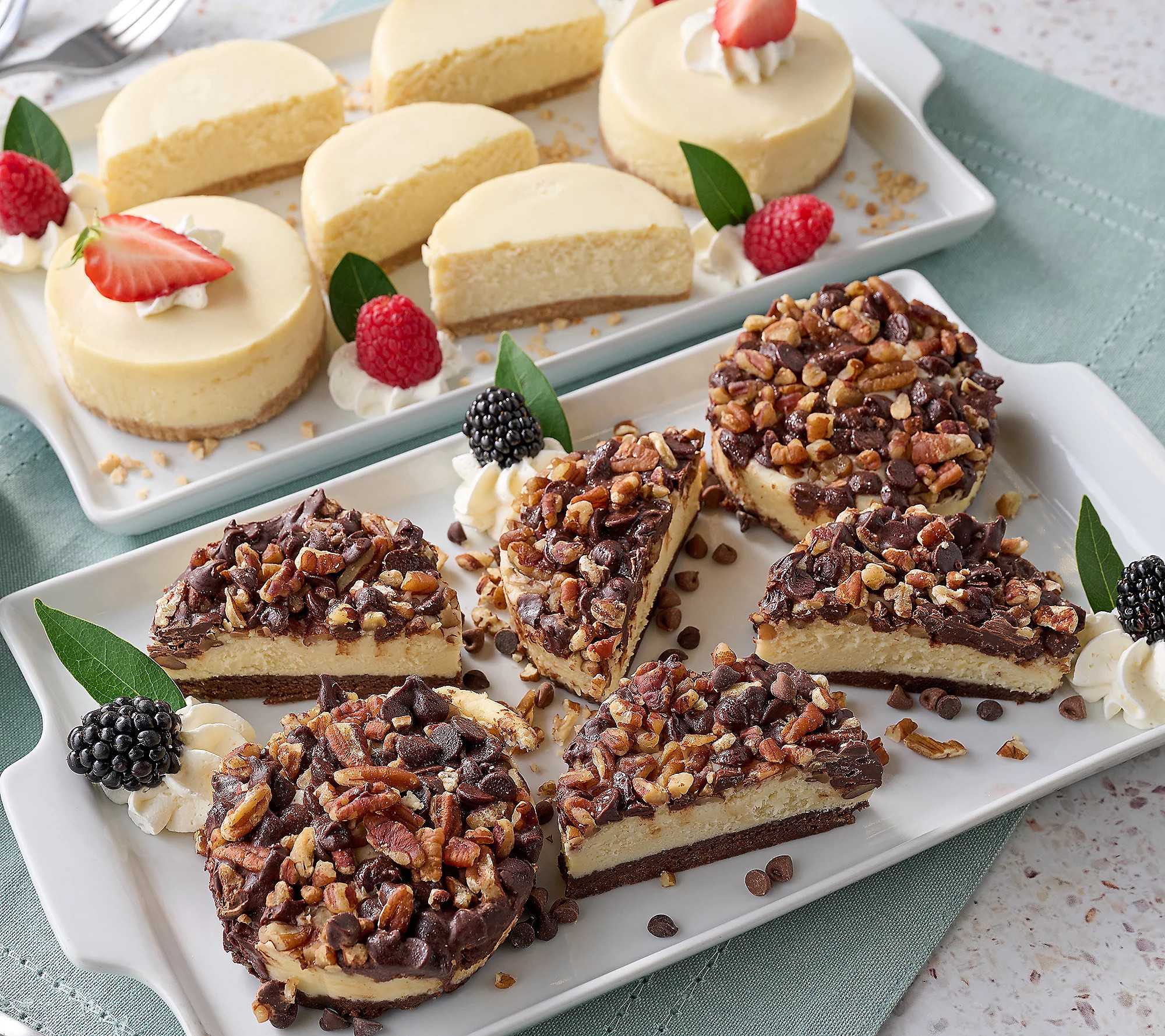David's Cookies (12) Individual Scratch Made Cheesecakes | QVC