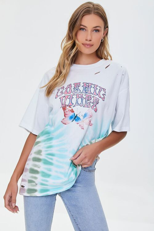 Cosmic Vibes Graphic Tie-Dye Tee | Forever 21 (US)