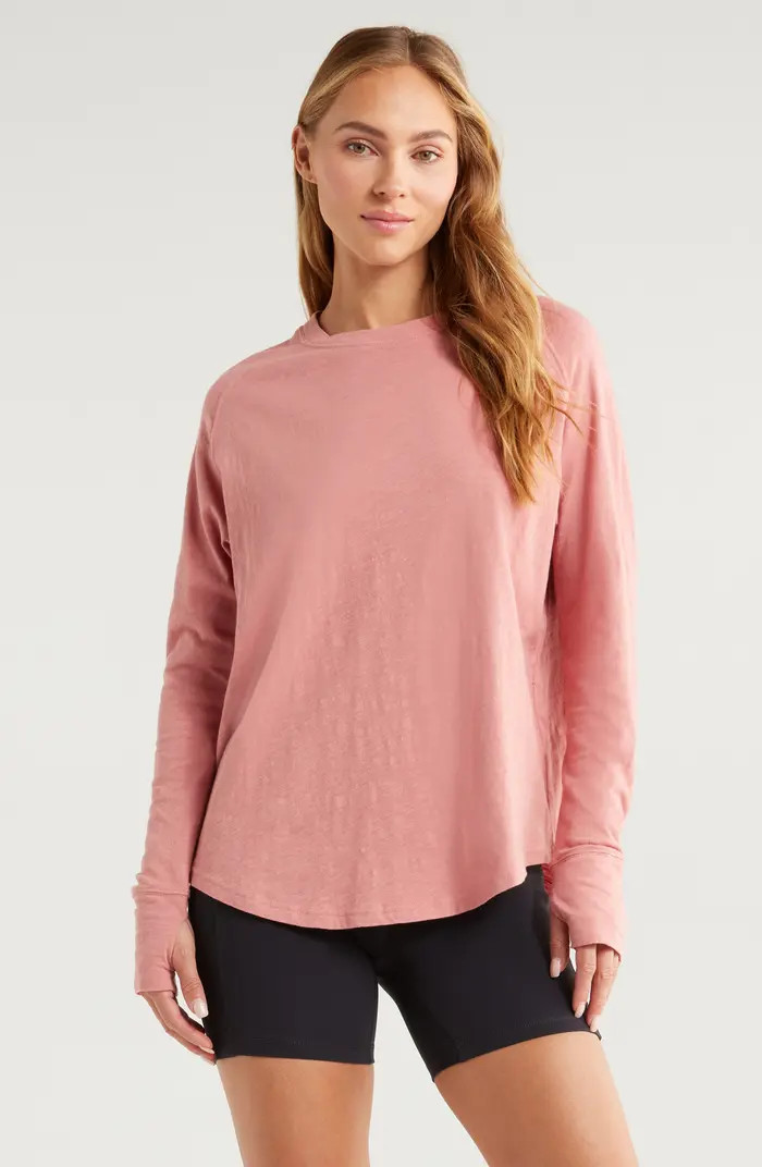 Relaxed Washed 2.0 Long Sleeve Slub Tee | Nordstrom