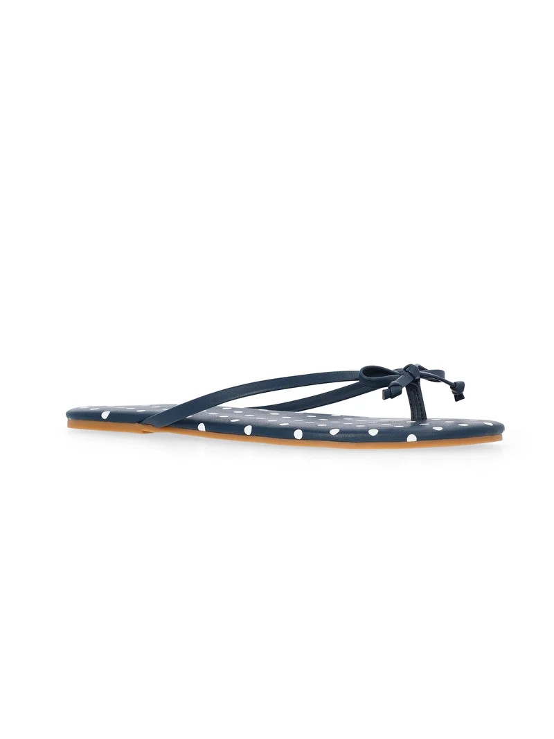 Time and Tru Women's Barely There Thong Sandals | Walmart (US)