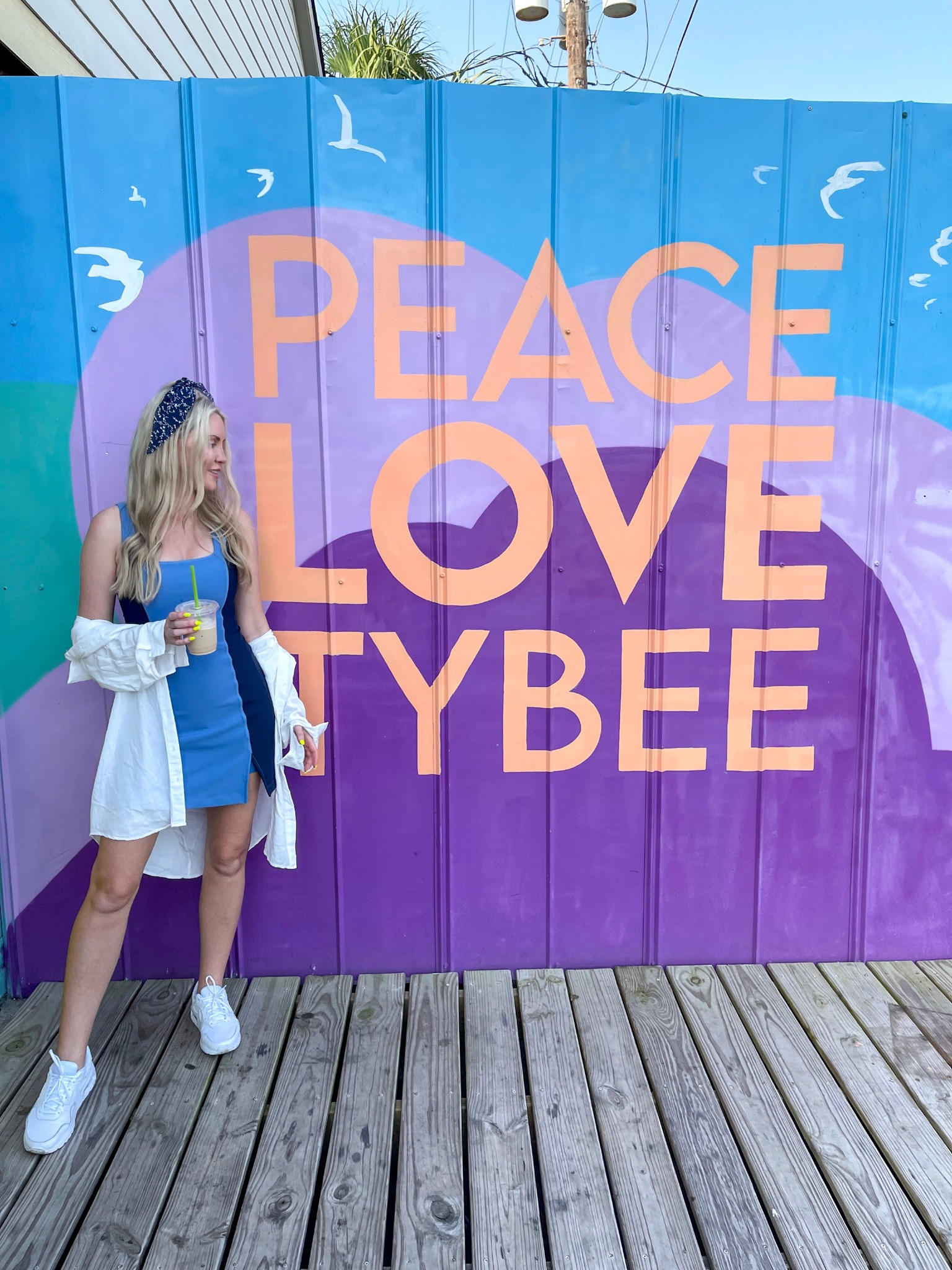 Abercrombie activewear dress, white sneakers, white button down 

#LTKstyletip #LTKSeasonal #LTKFitness