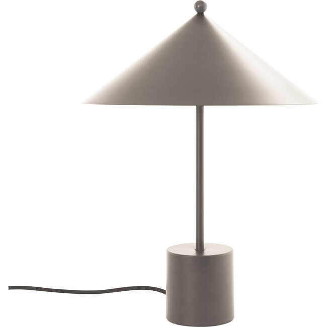 Oyoy | Kasa Table Lamp, Clay (Grey) | Maisonette | Maisonette