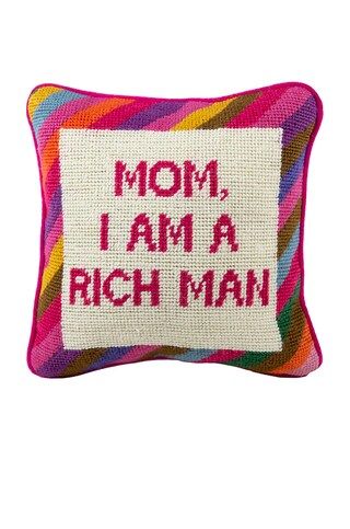 Furbish Studio Cher Knows Best Needlepoint Pillow from Revolve.com | Revolve Clothing (Global)