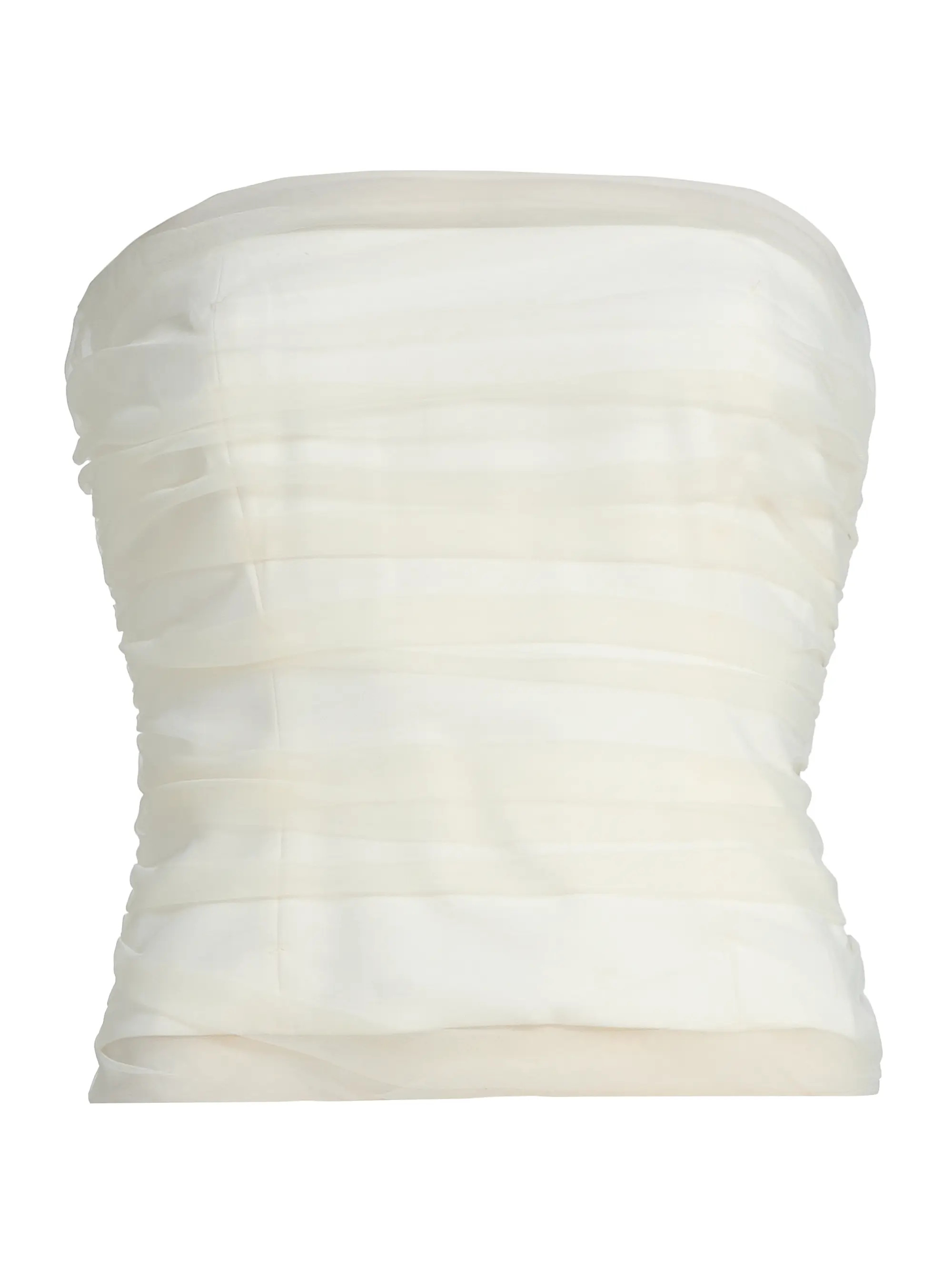 Beau Gathered Strapless Top | Saks Fifth Avenue