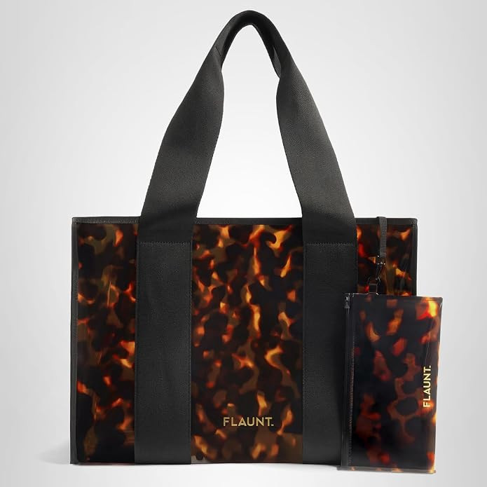 FLAUNT Everyday Tote Bag with Phone Pouch for Women - Lightweight, Airline Approved, Easy To Carr... | Amazon (US)