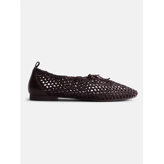 Scenario Women's Knit Bow Ballet Flats | Walmart (US)