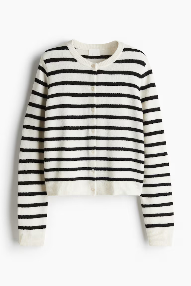 Knitted cardigan | H&M (UK, MY, IN, SG, PH, TW, HK)