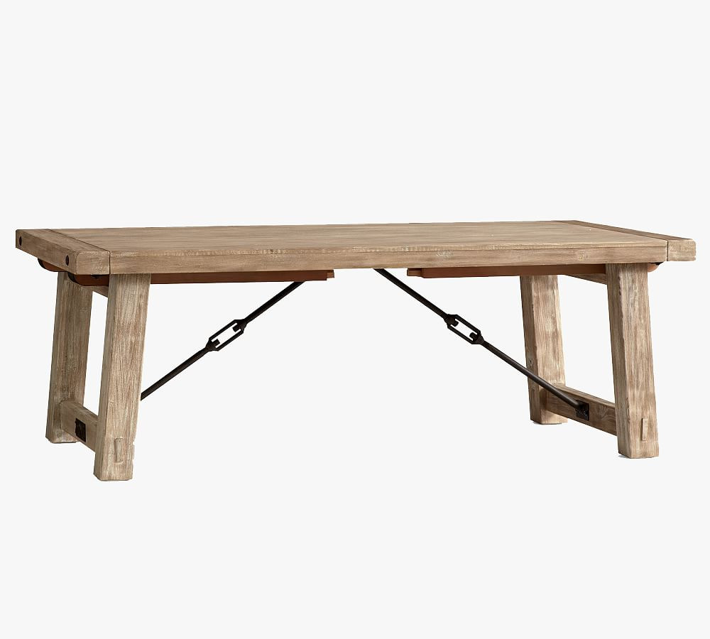 Benchwright Extending Dining Table (60"-144") | Pottery Barn (US)